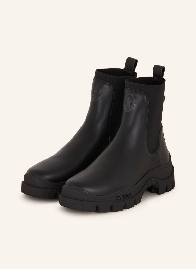 Moncler Chelsea-Boots Larue schwarz von MONCLER