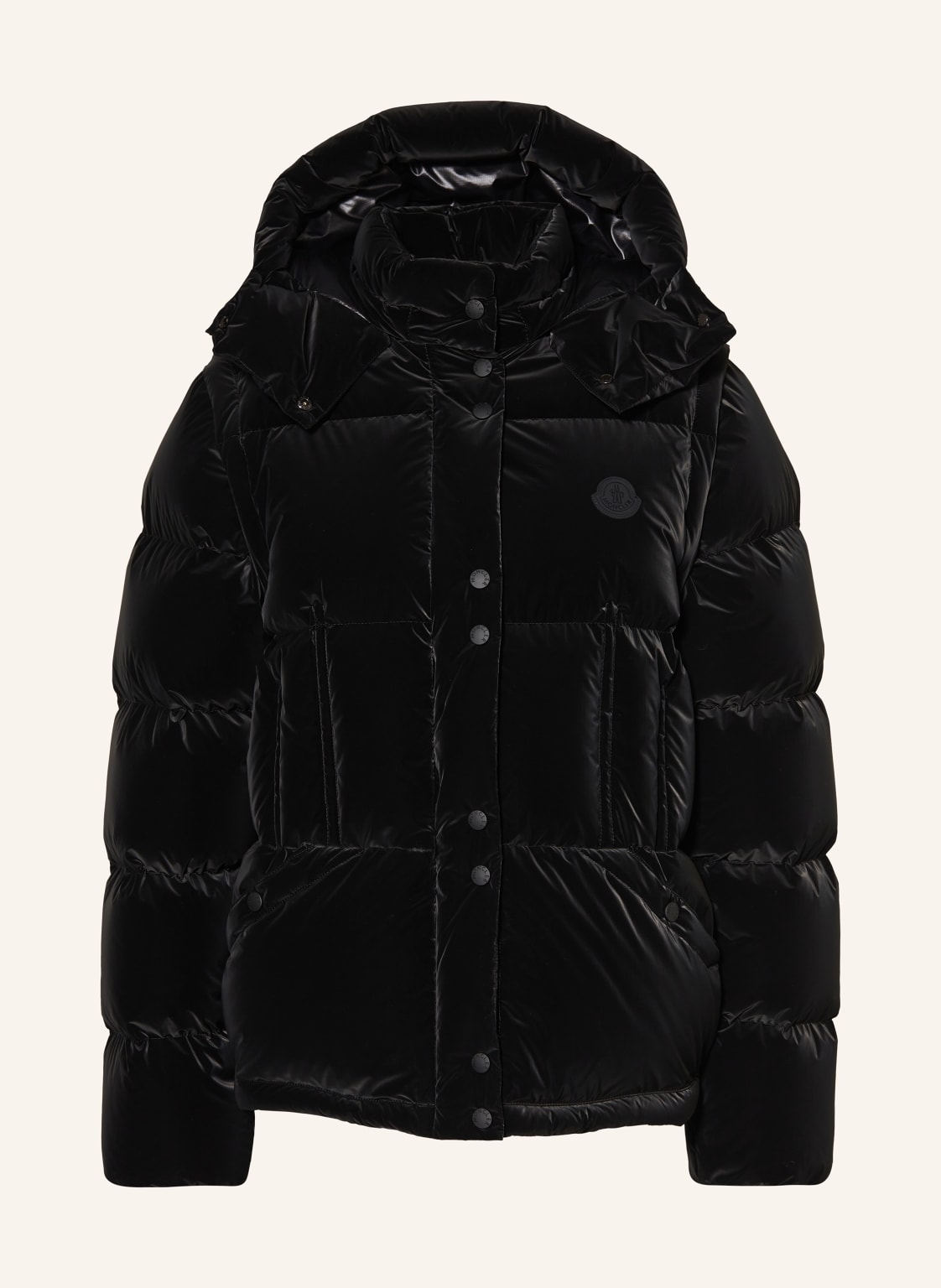 Moncler Daunenjacke Allymes Mit Abnehmbaren Ärmeln schwarz von MONCLER