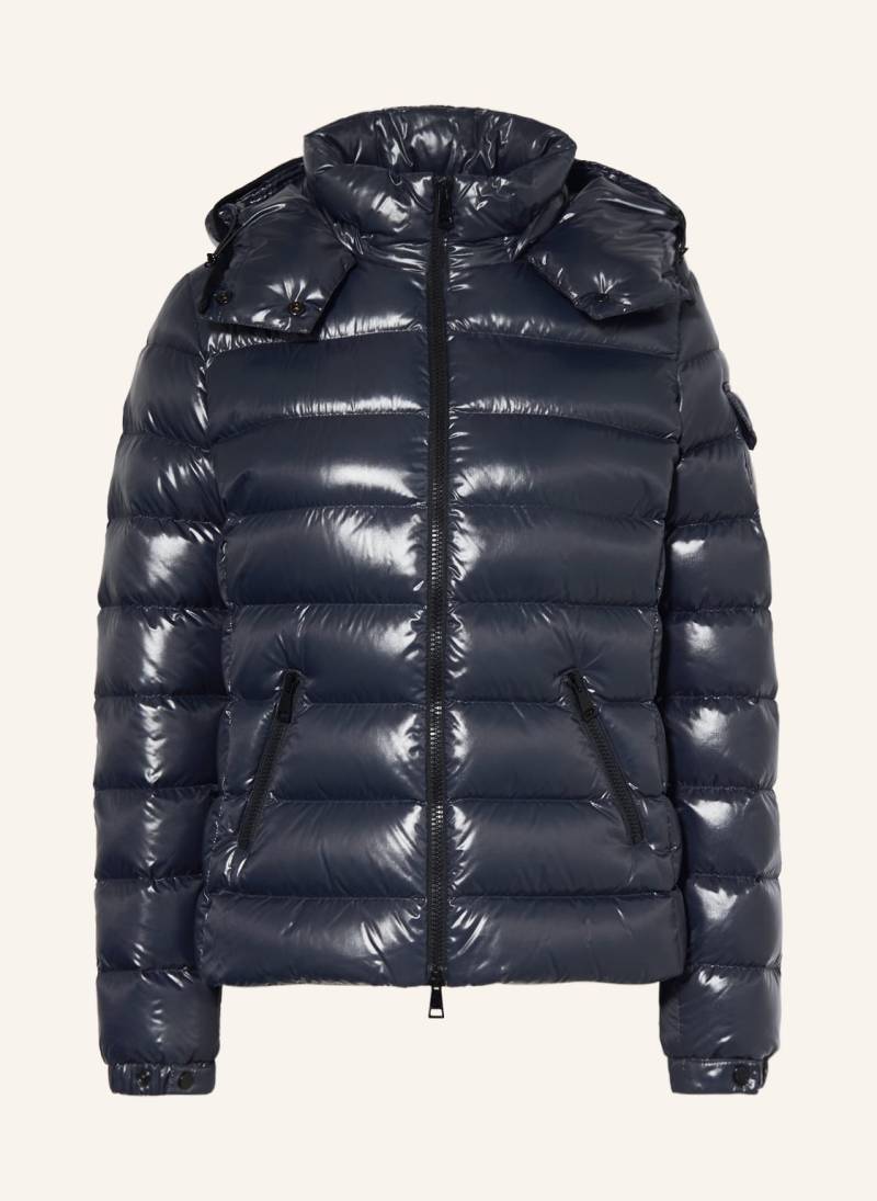 Moncler Daunenjacke Bady Mit Abnehmbarer Kapuze blau von MONCLER