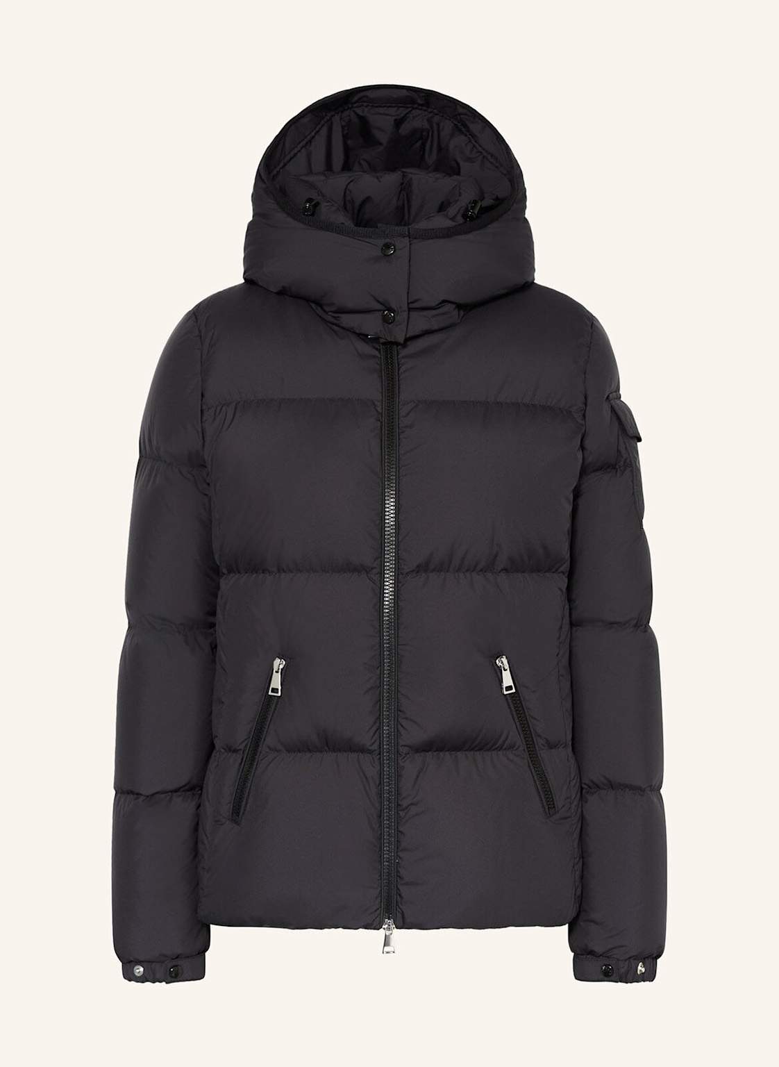 Moncler Daunenjacke Fourmines Mit Abnehmbarer Kapuze schwarz von MONCLER