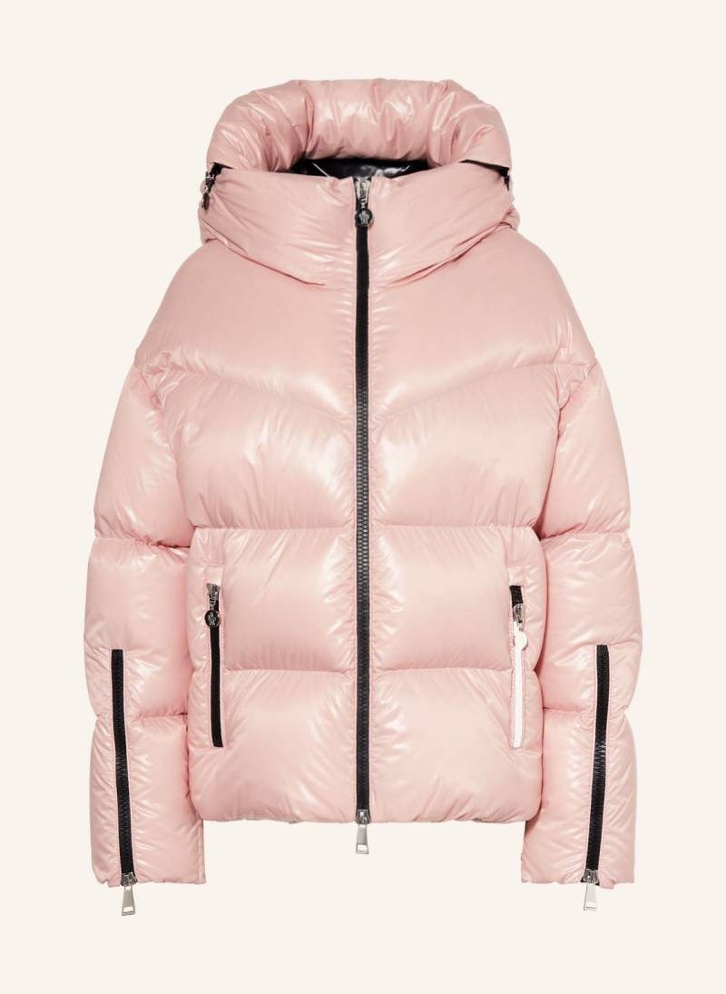 Moncler Daunenjacke Huppe rosa von MONCLER