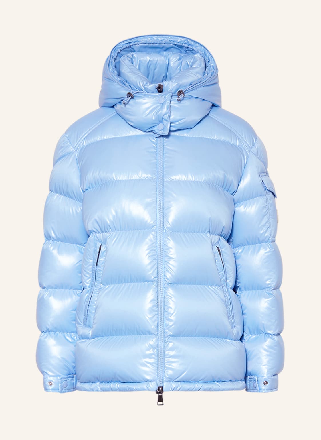 Moncler Daunenjacke Maire Mit Abnehmbarer Kapuze blau von MONCLER