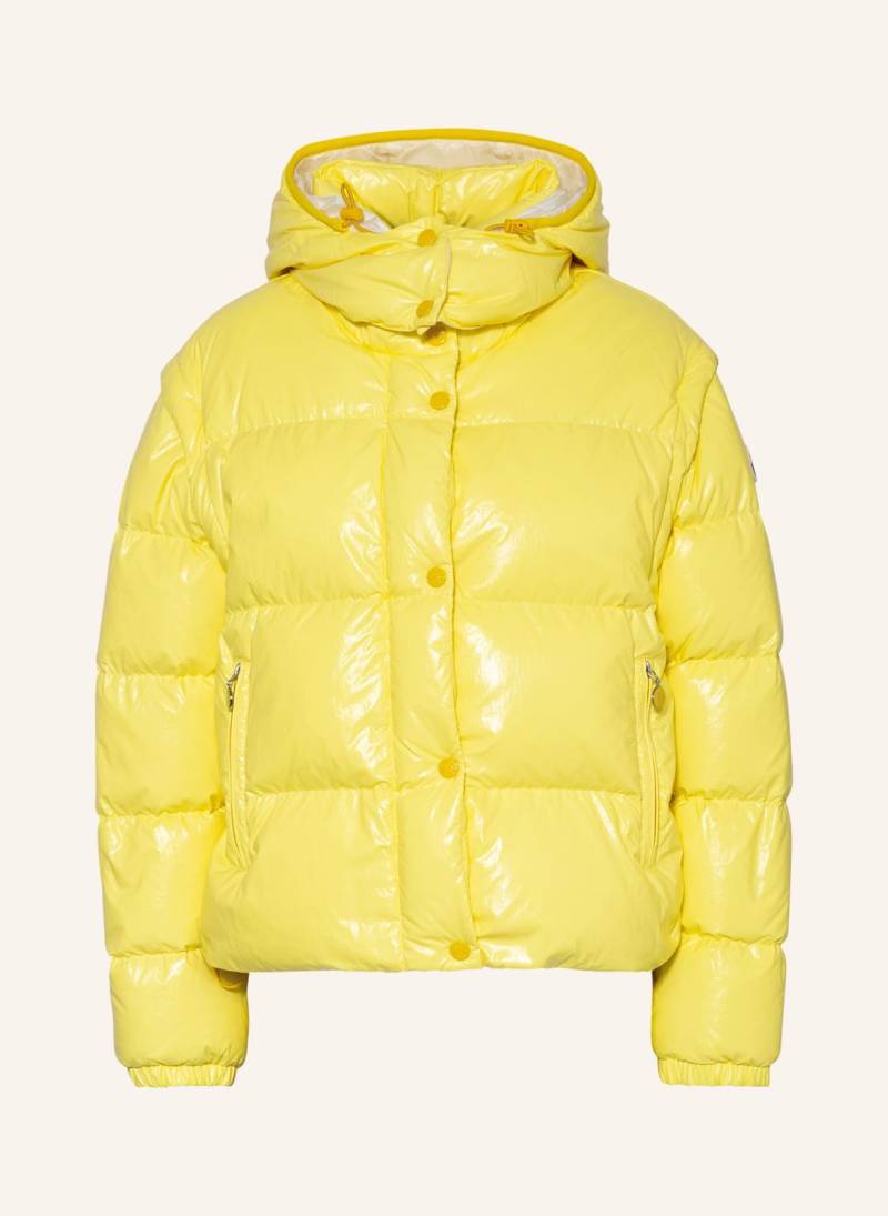 Moncler Daunenjacke Mauleon Mit Abnehmbaren Ärmeln gelb von MONCLER