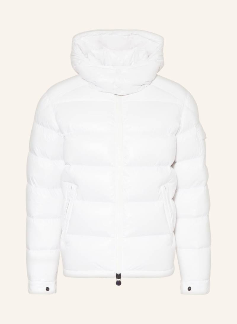 Moncler Daunenjacke Maya Mit Abnehmbarer Kapuze weiss von MONCLER