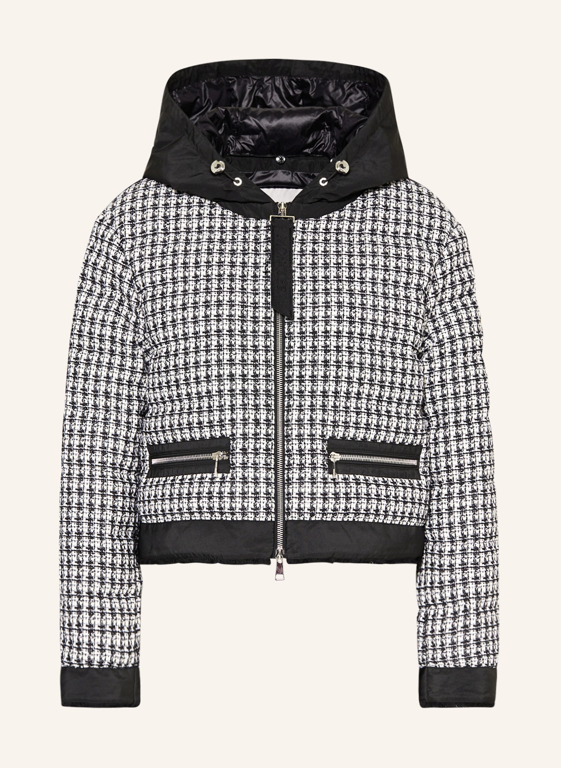 Moncler Daunenjacke Remonay Mit Abnehmbarer Kapuze schwarz von MONCLER