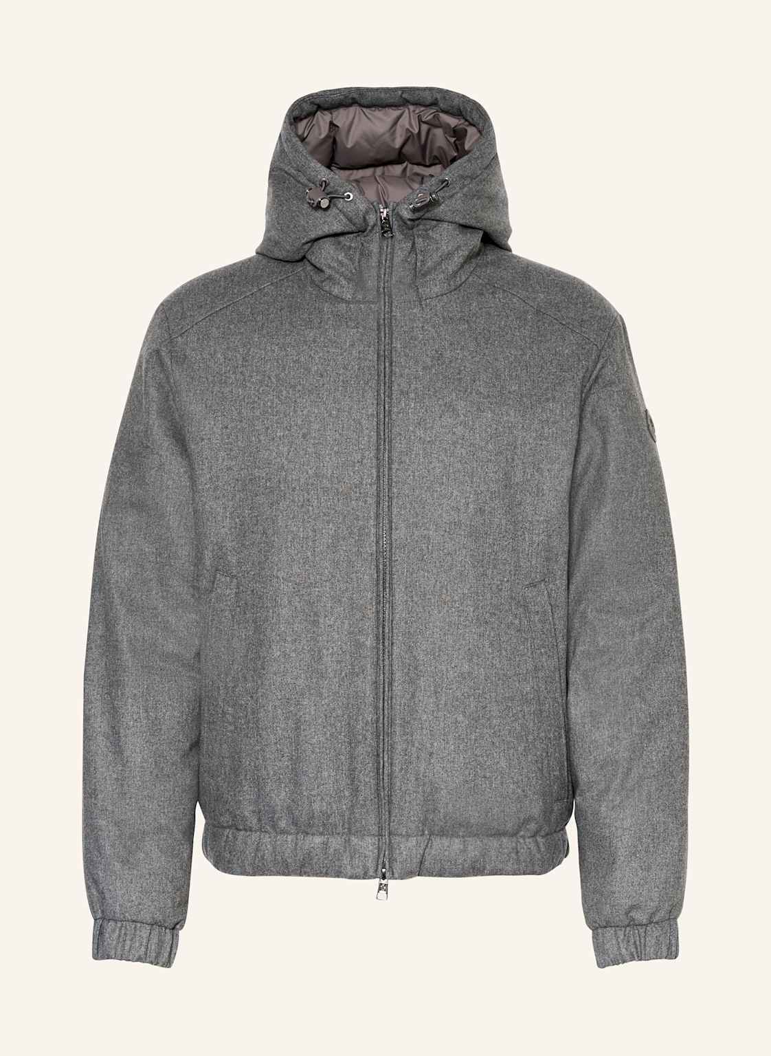 Moncler Daunenjacke Torrani Mit Cashmere grau von MONCLER