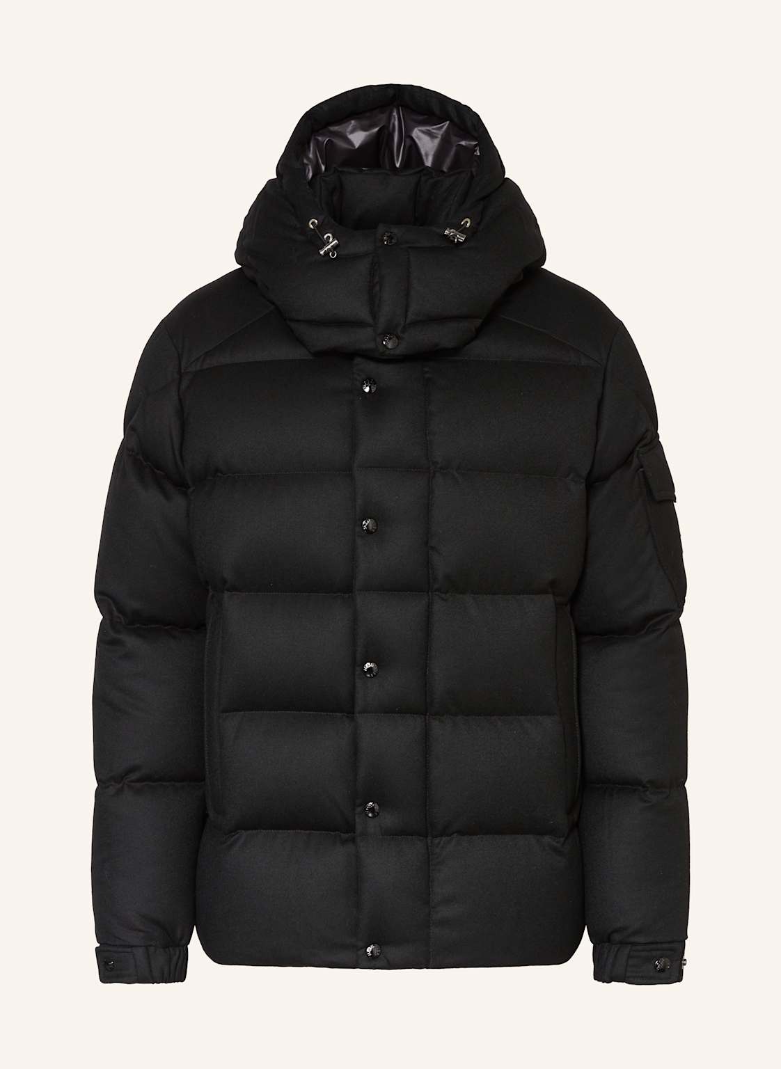 Moncler Daunenjacke Vezere Mit Abnehmbarer Kapuze schwarz von MONCLER