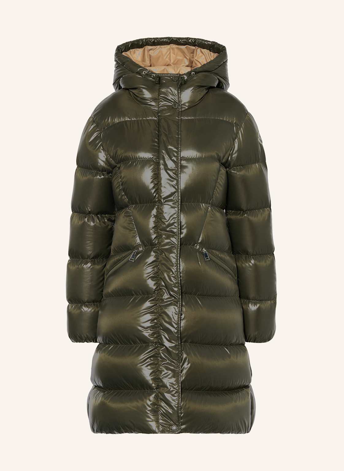 Moncler Daunenmantel Bellevue gruen von MONCLER