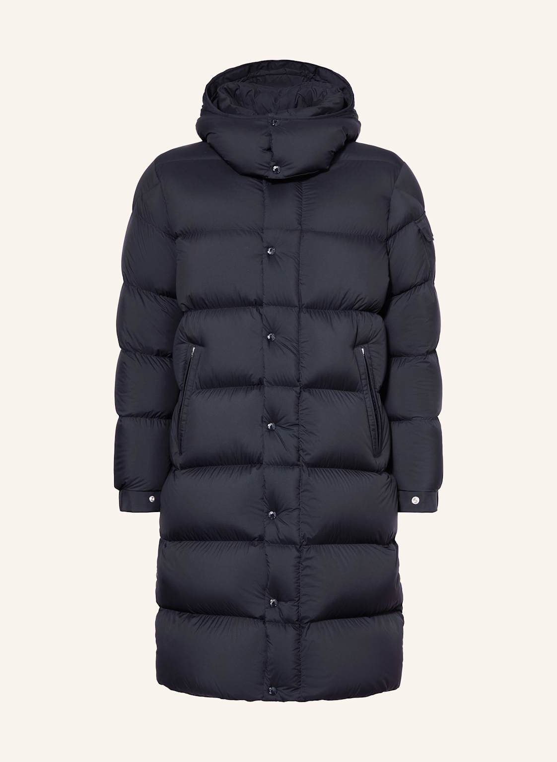 Moncler Daunenmantel Misonet Mit Abnehmbarer Kapuze blau von MONCLER