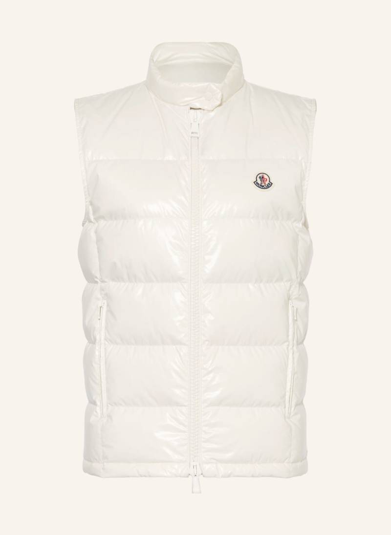 Moncler Daunenweste Alcibia weiss von MONCLER