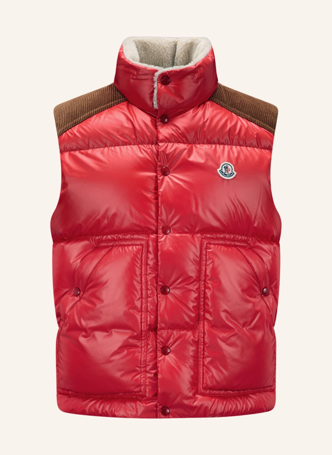 Moncler Daunenweste Ardeche rot von MONCLER