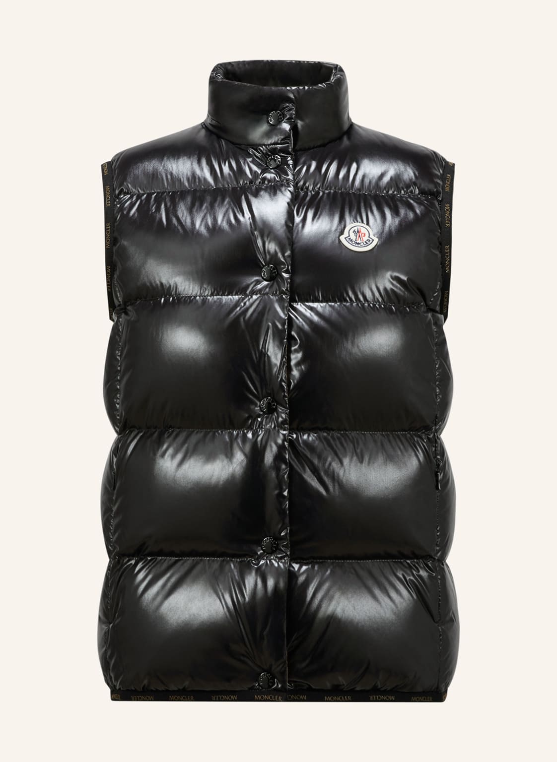 Moncler Daunenweste Badia schwarz von MONCLER