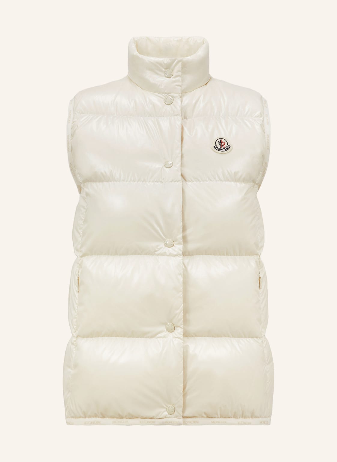 Moncler Daunenweste Badia weiss von MONCLER