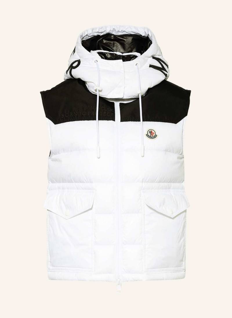 Moncler Daunenweste Ciboure weiss von MONCLER