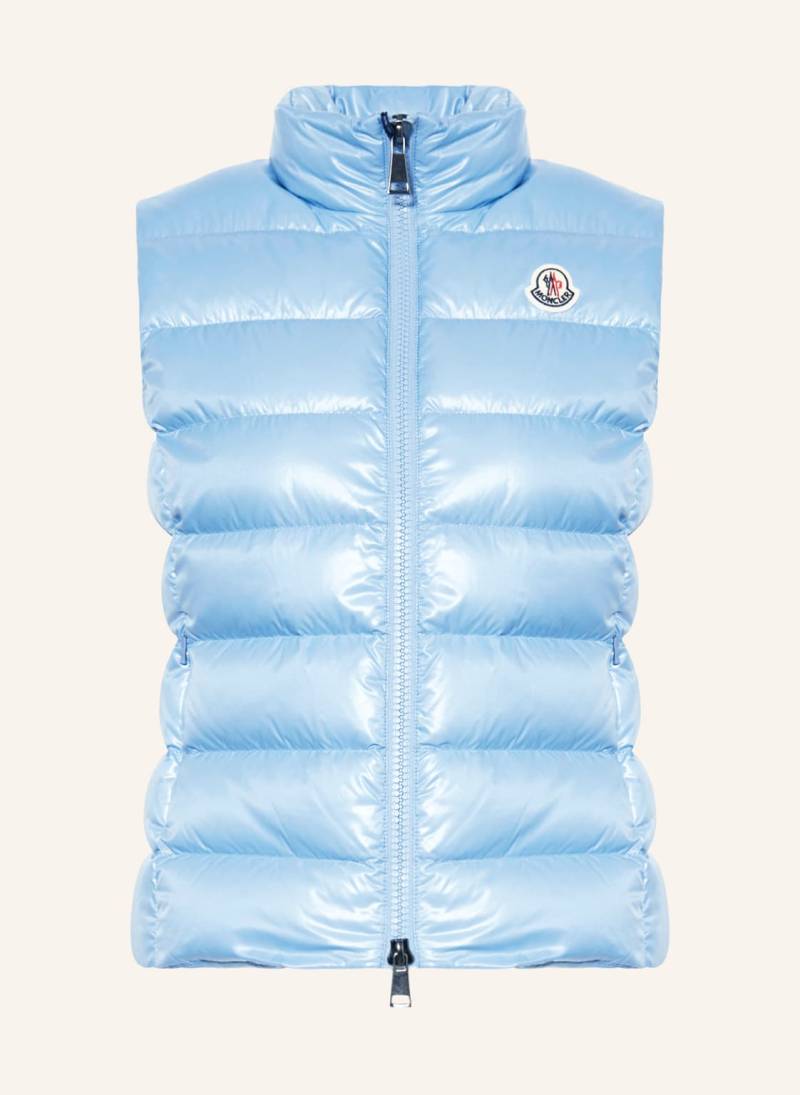 Moncler Daunenweste Ghany blau von MONCLER