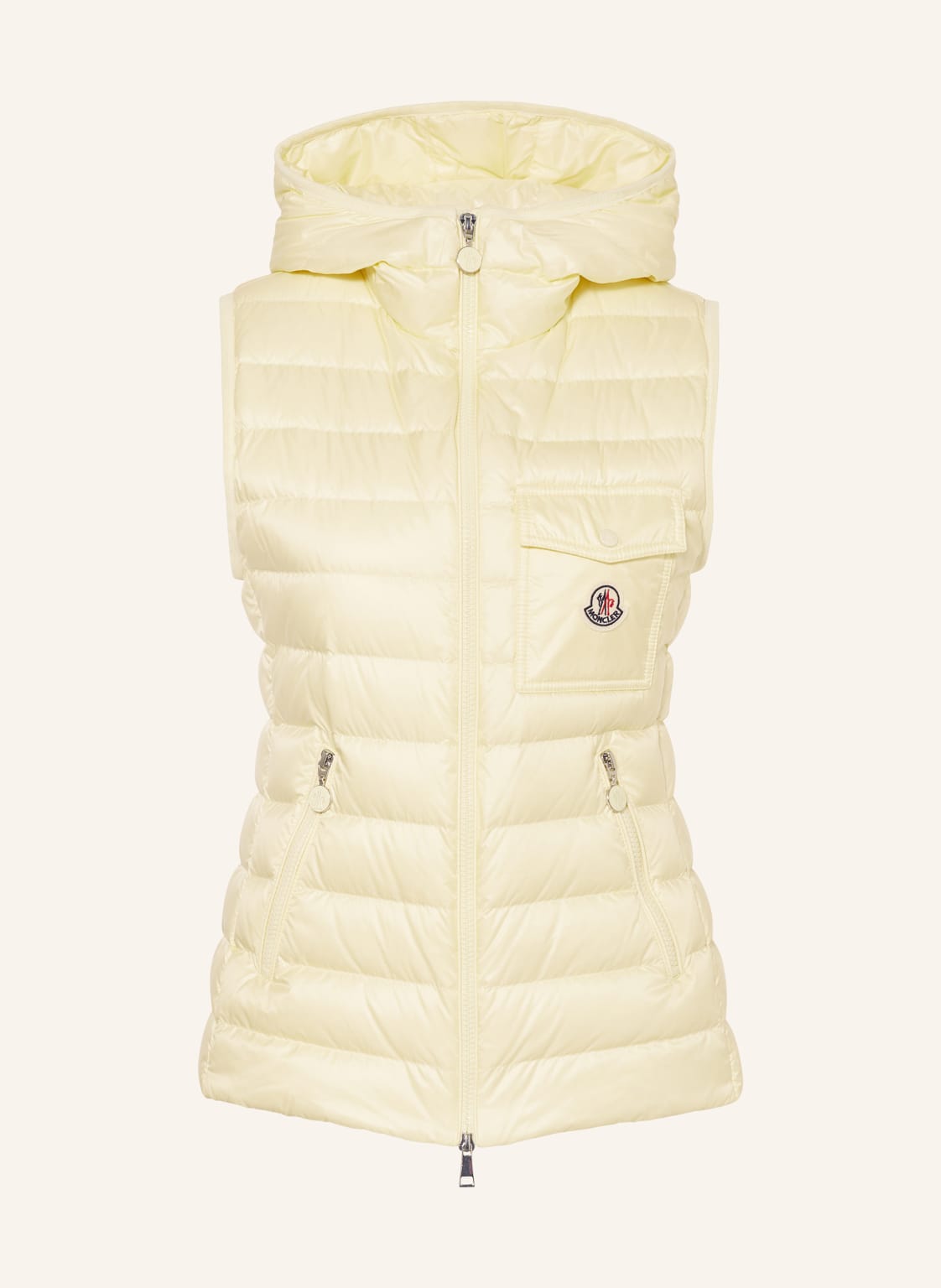 Moncler Daunenweste Glygos gelb von MONCLER