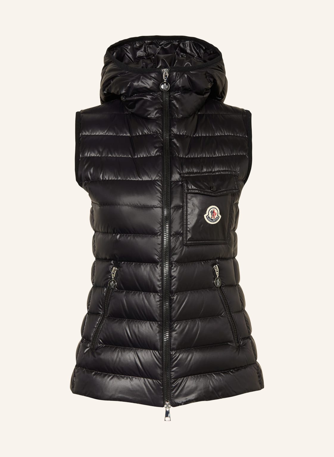 Moncler Daunenweste Glygos schwarz von MONCLER