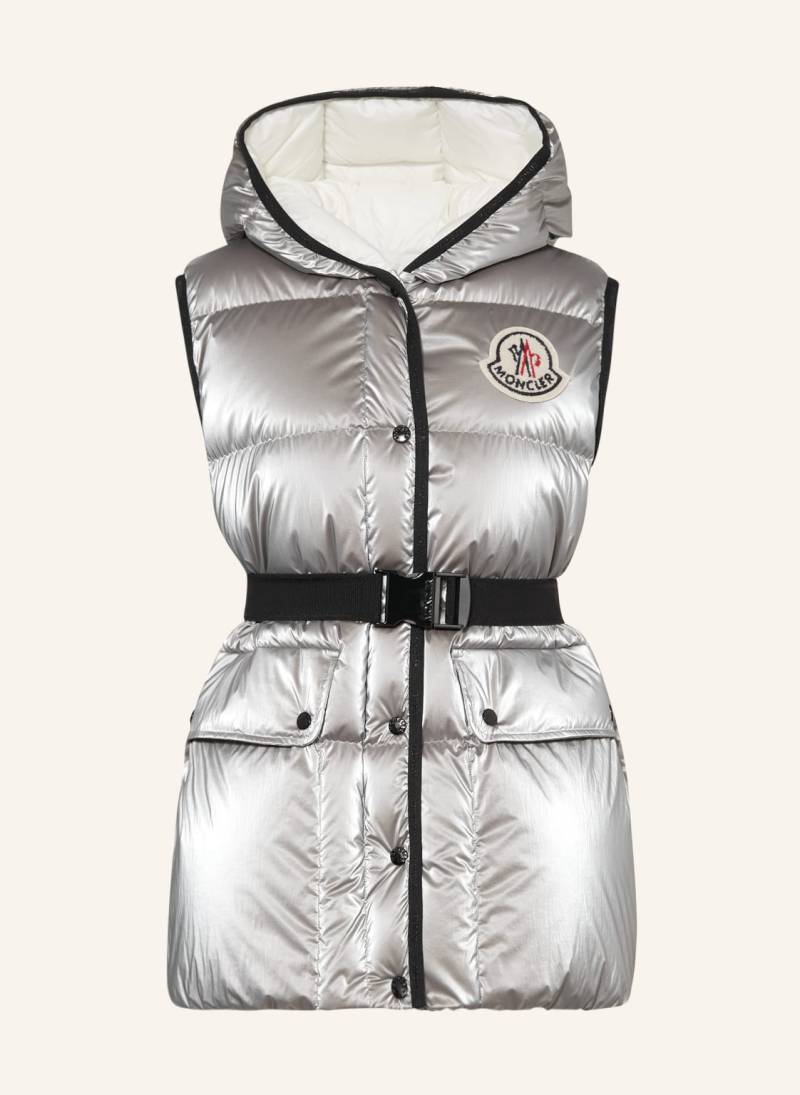 Moncler Daunenweste Hera silber von MONCLER