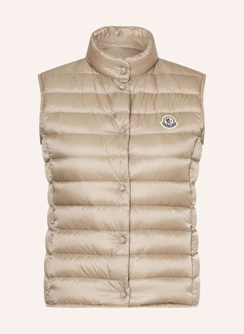 Moncler Daunenweste Liana beige von MONCLER