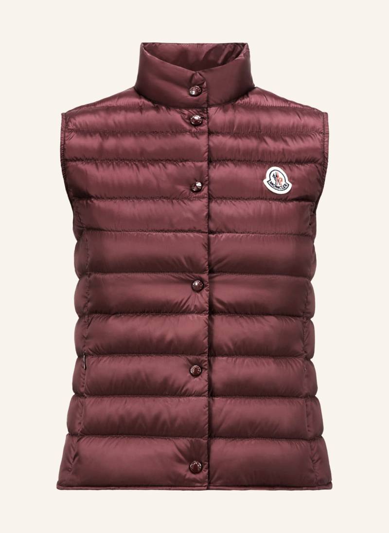 Moncler Daunenweste Liana rot von MONCLER