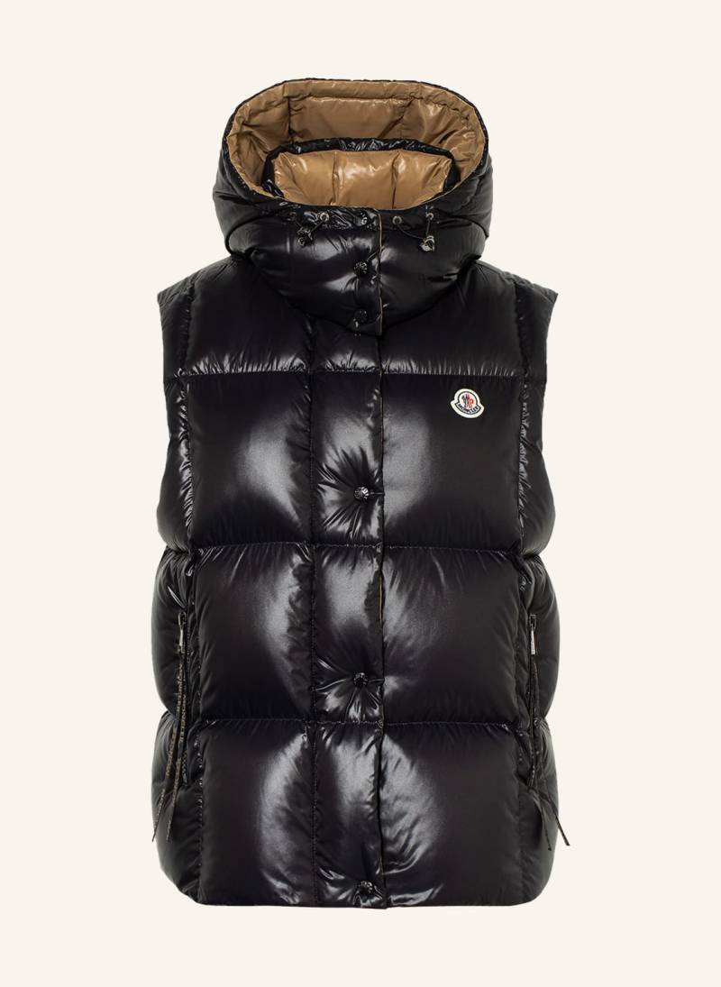 Moncler Daunenweste Luzule schwarz von MONCLER