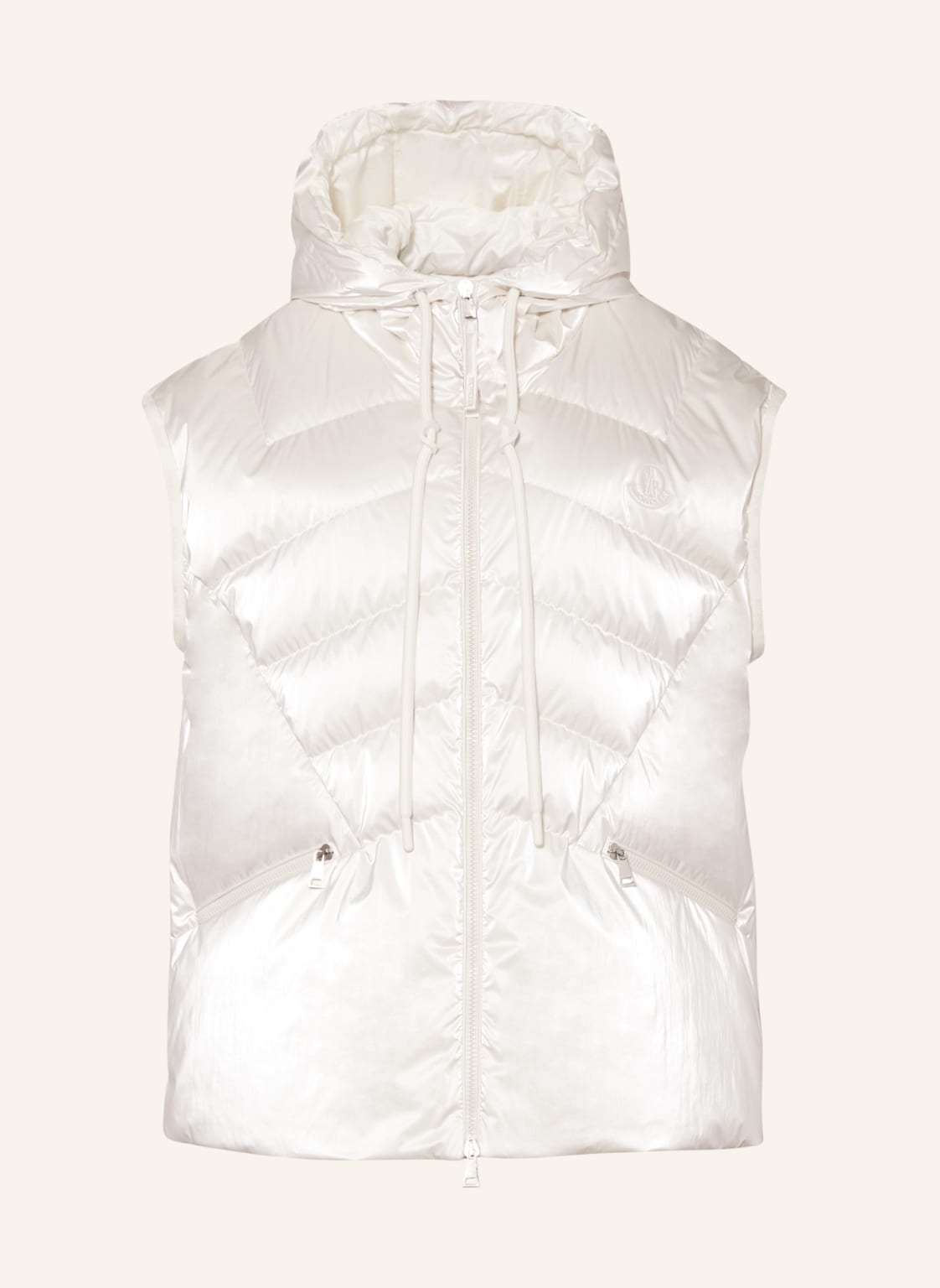 Moncler Daunenweste Petetoz weiss von MONCLER