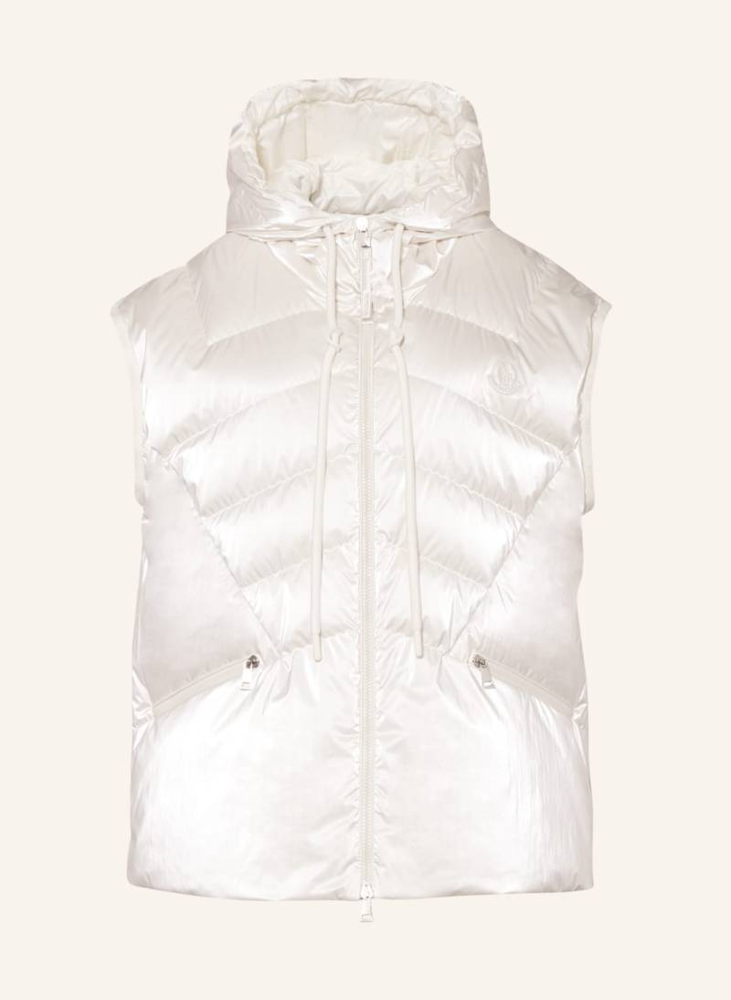 Moncler Daunenweste Petetoz weiss von MONCLER