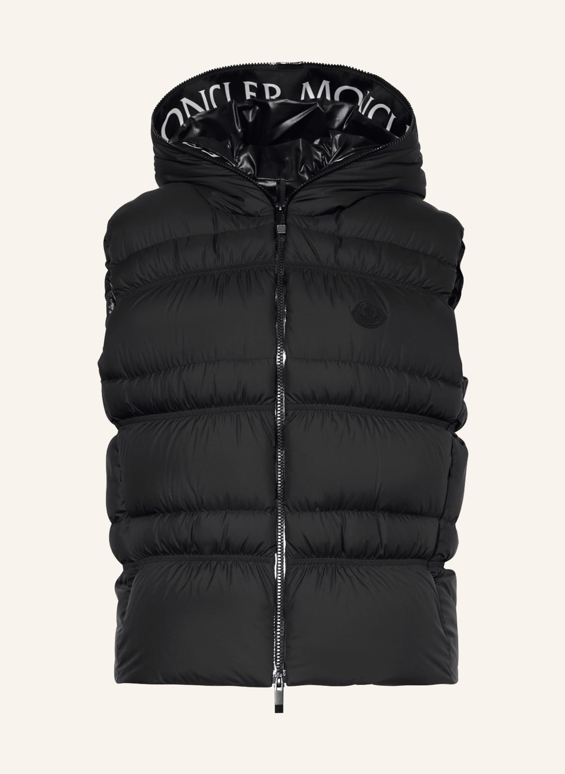 Moncler Daunenweste Weser schwarz von MONCLER