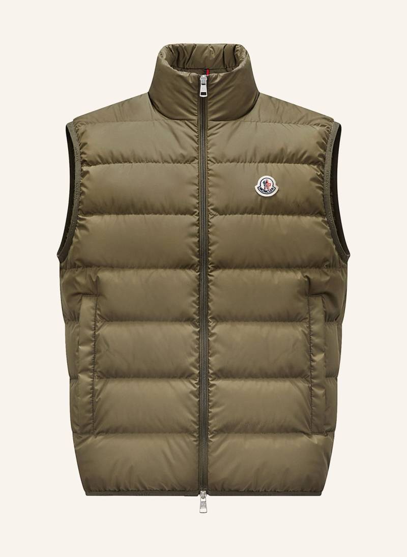 Moncler Daunenweste gruen von MONCLER