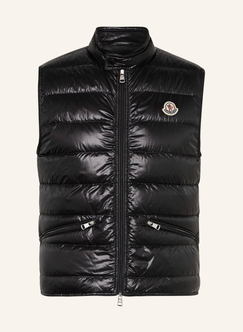 Moncler Daunenweste schwarz von MONCLER