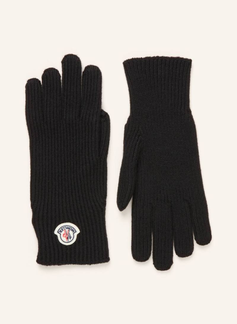 Moncler Handschuhe schwarz von MONCLER