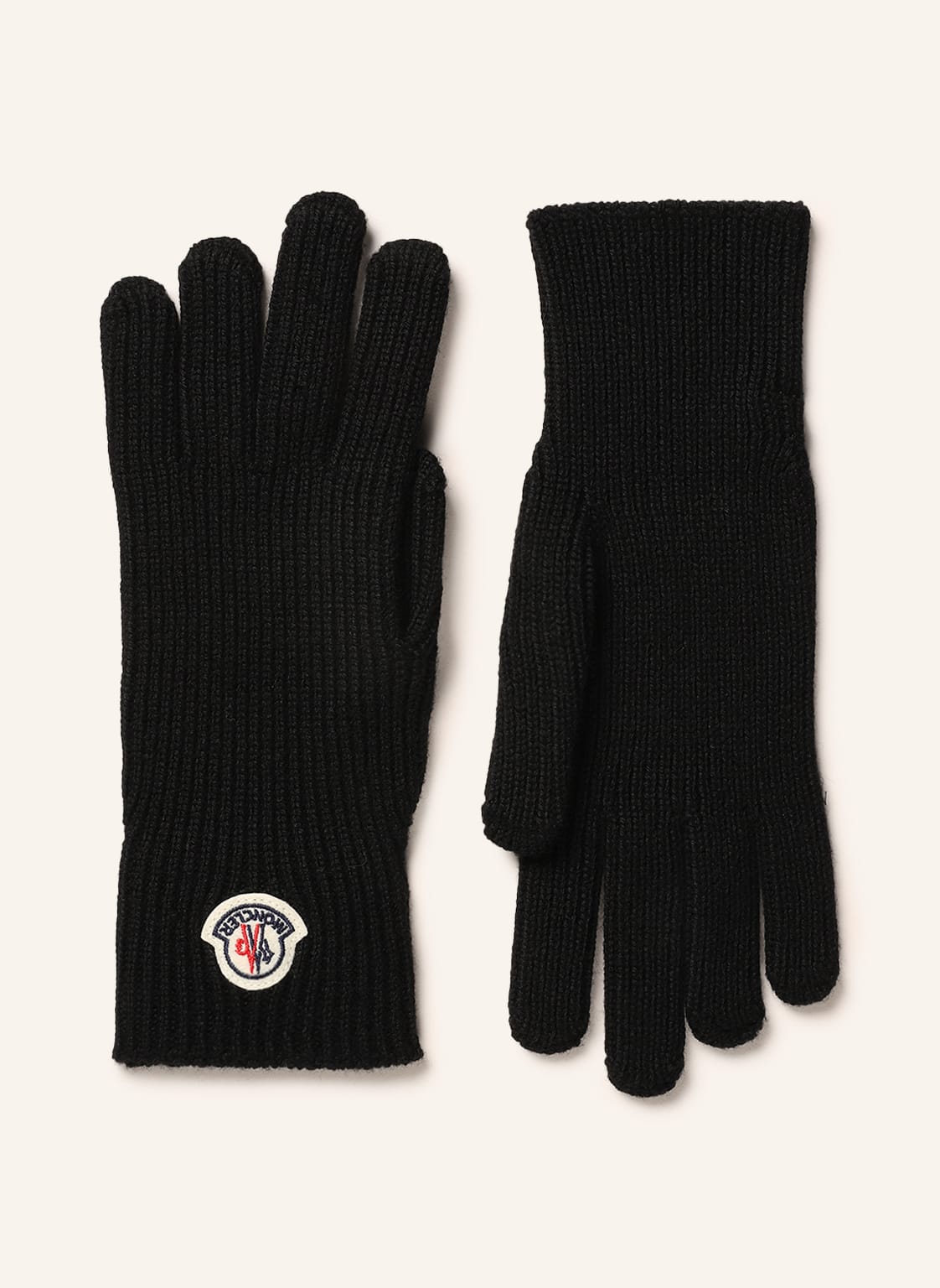 Moncler Handschuhe schwarz von MONCLER