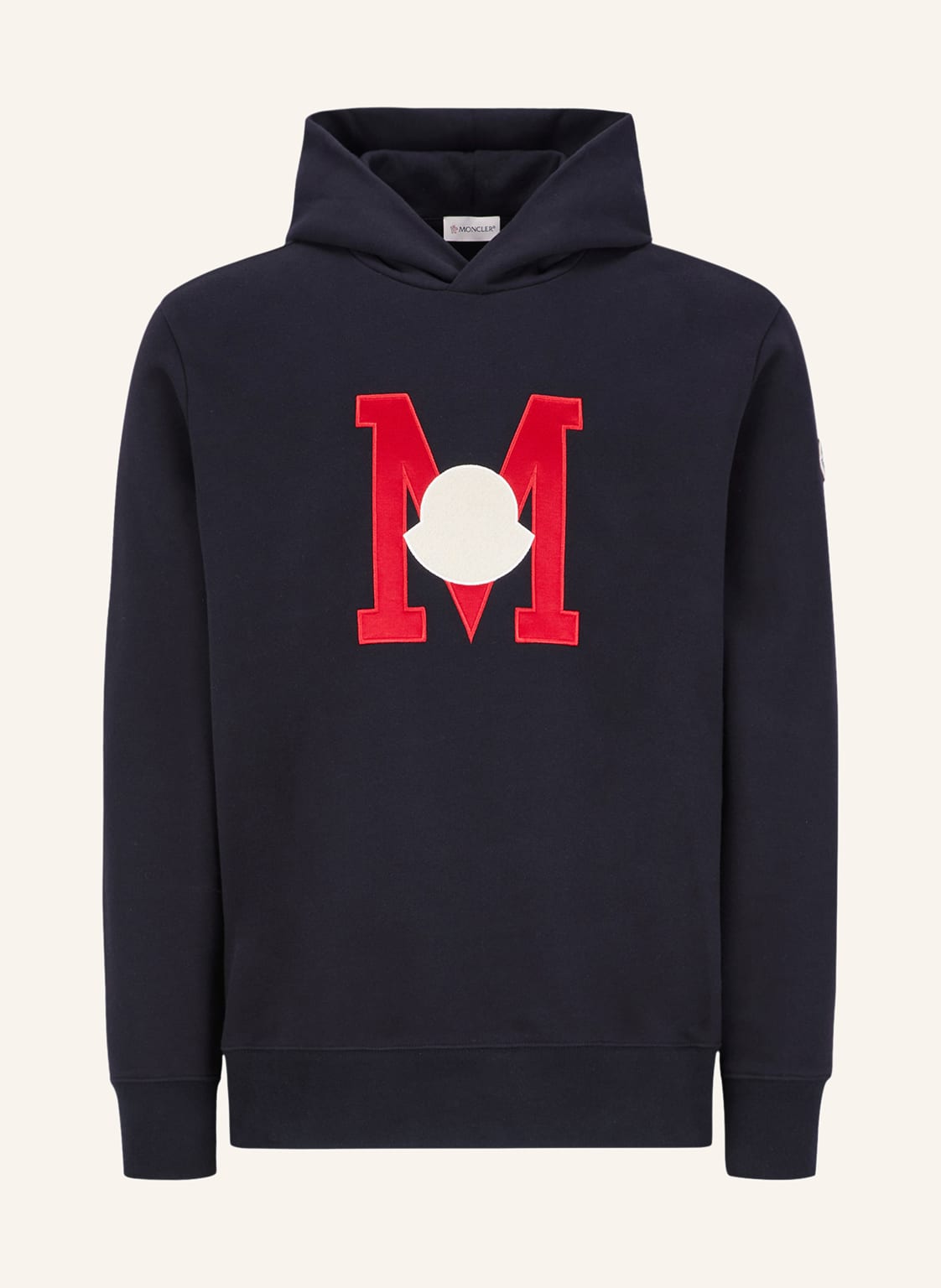 Moncler Hoodie blau von MONCLER