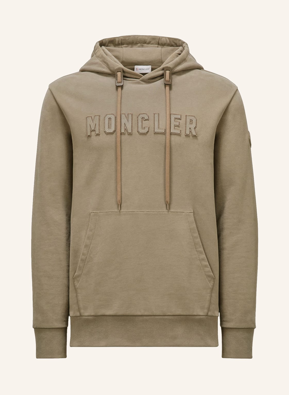 Moncler Hoodie braun von MONCLER