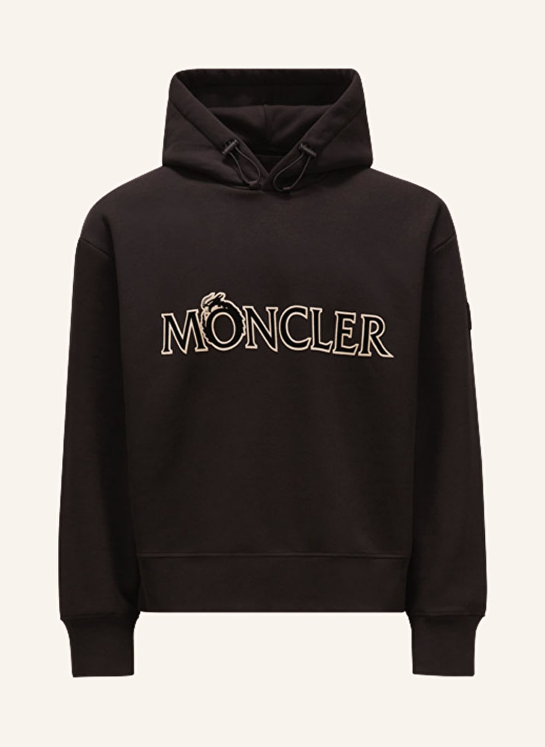 Moncler Hoodie schwarz von MONCLER