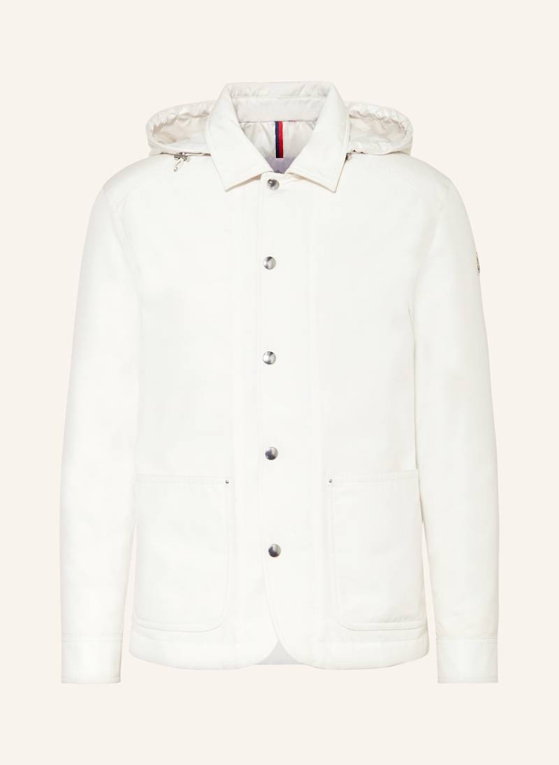 Moncler Jacke Buffaure Mit Abnehmbarer Kapuze weiss von MONCLER