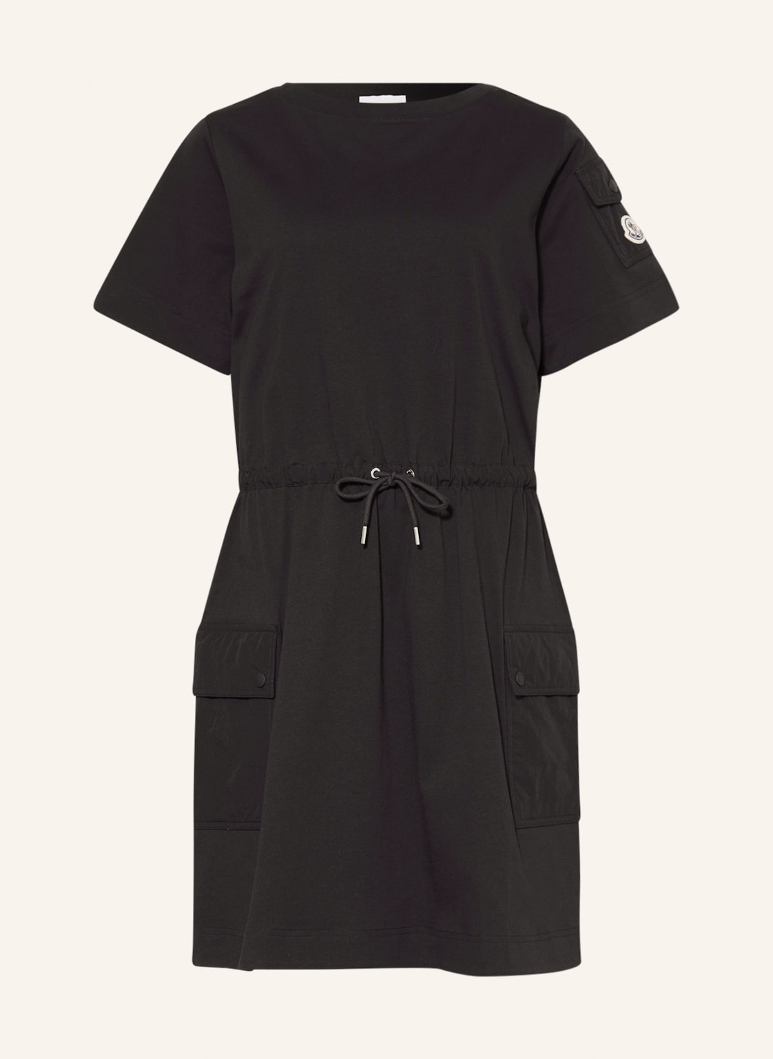 Moncler Jerseykleid Vestito schwarz von MONCLER