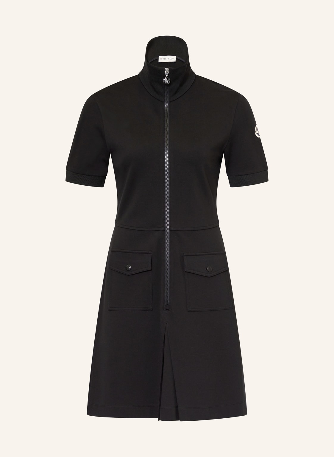 Moncler Jerseykleid schwarz von MONCLER