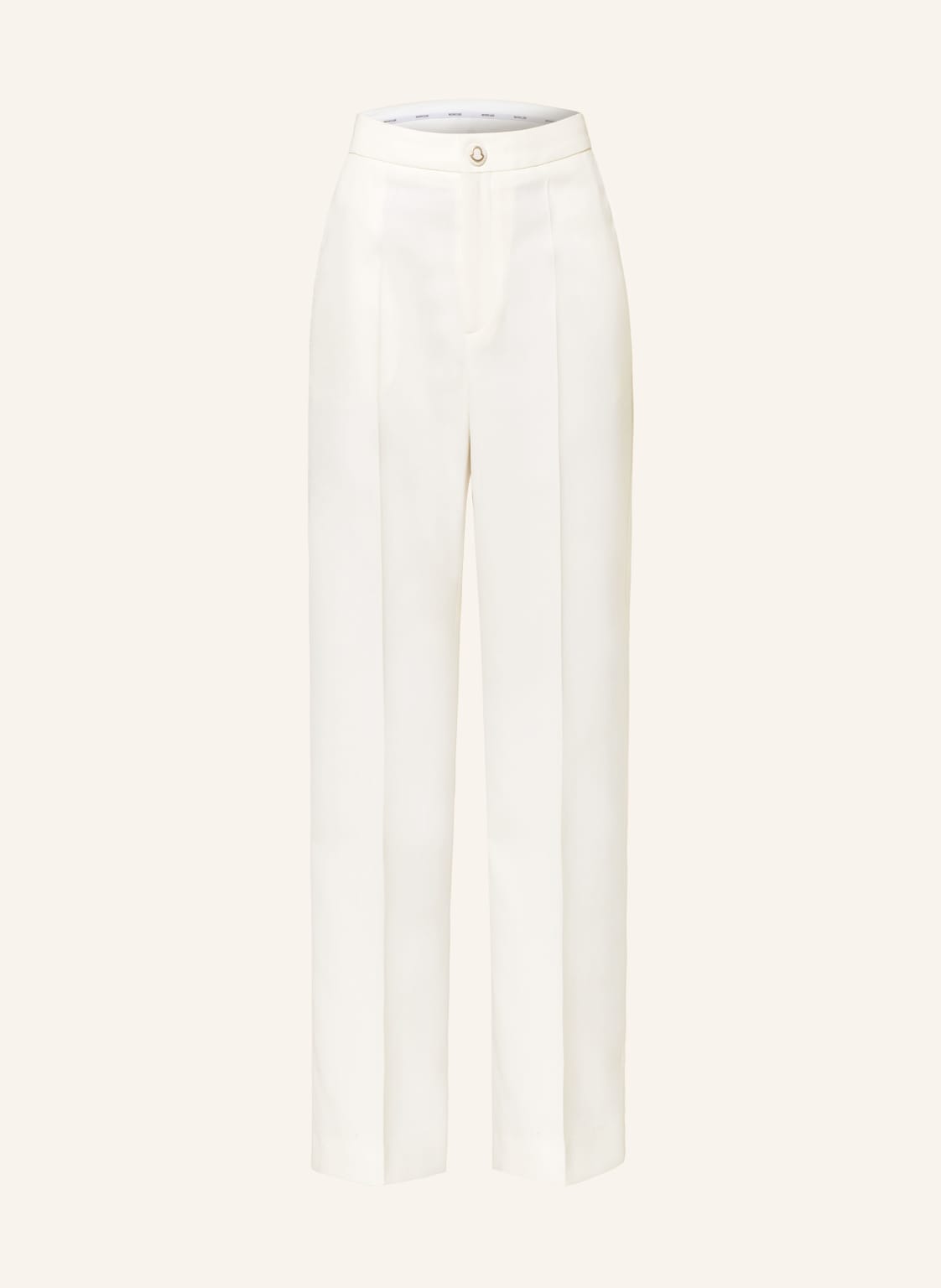 Moncler Marlenehose weiss von MONCLER