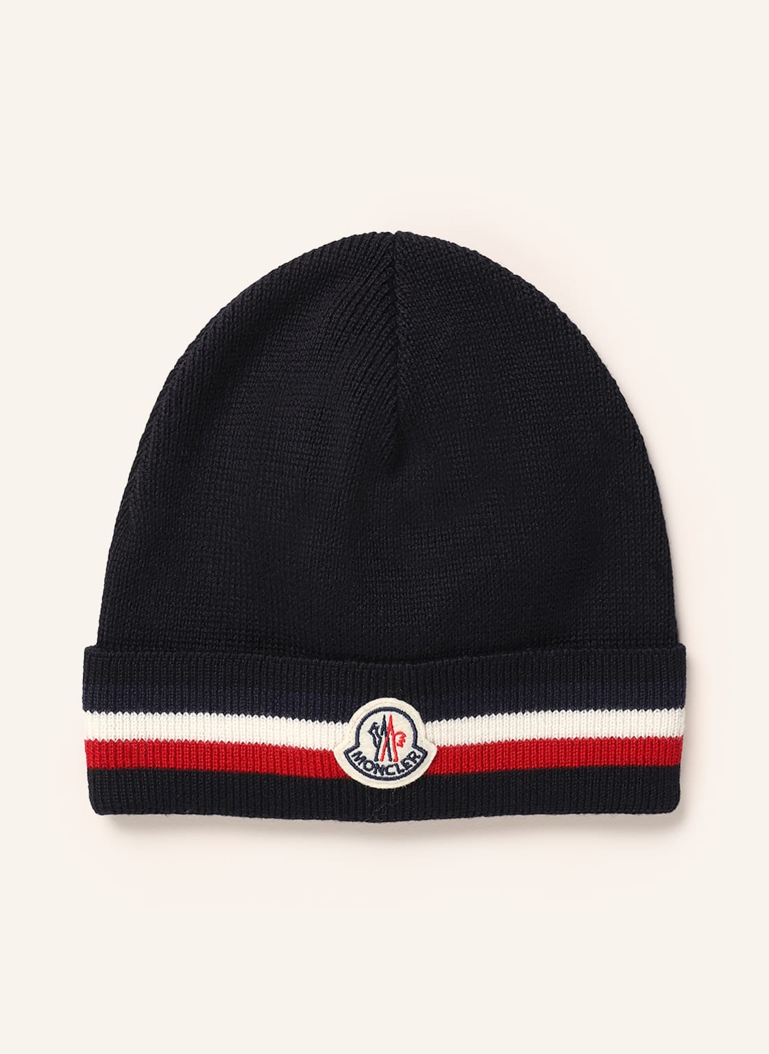 Moncler Mütze blau von MONCLER