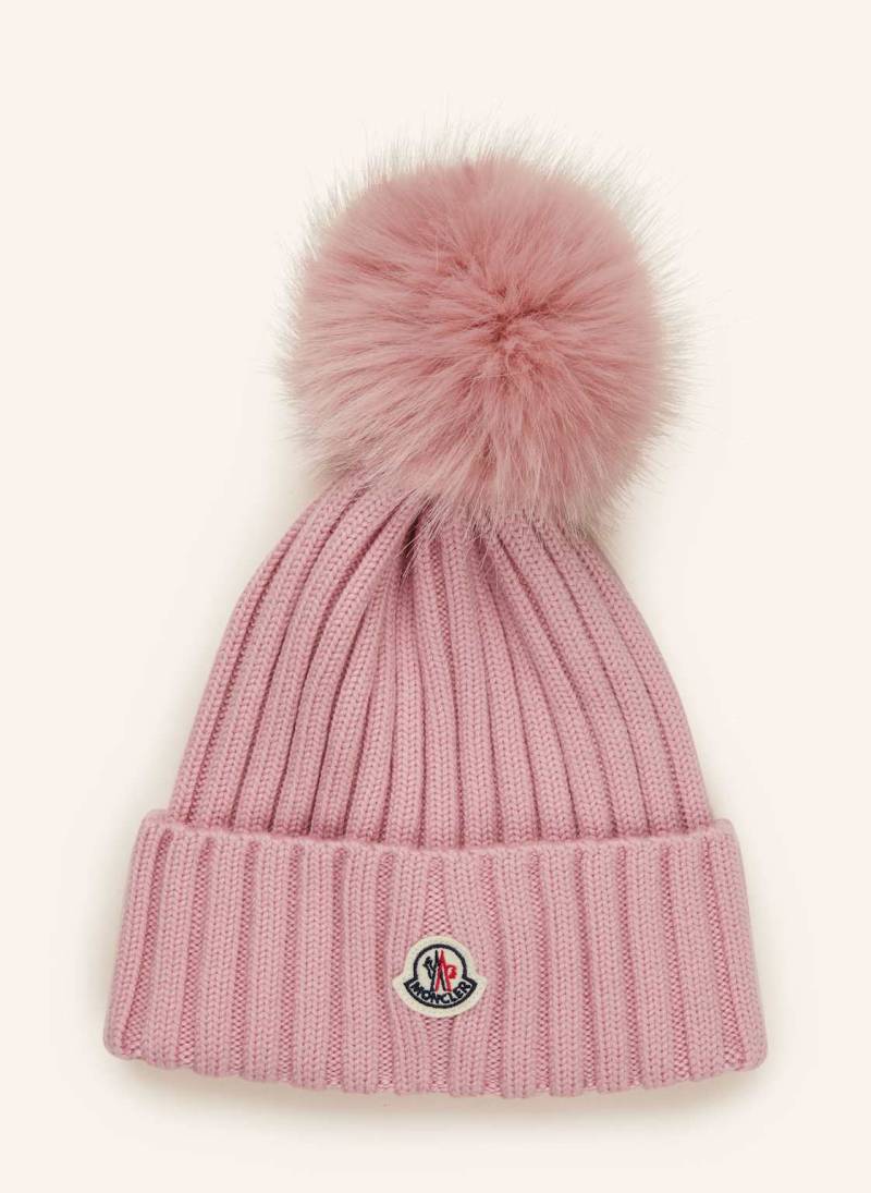 Moncler Mütze rosa von MONCLER