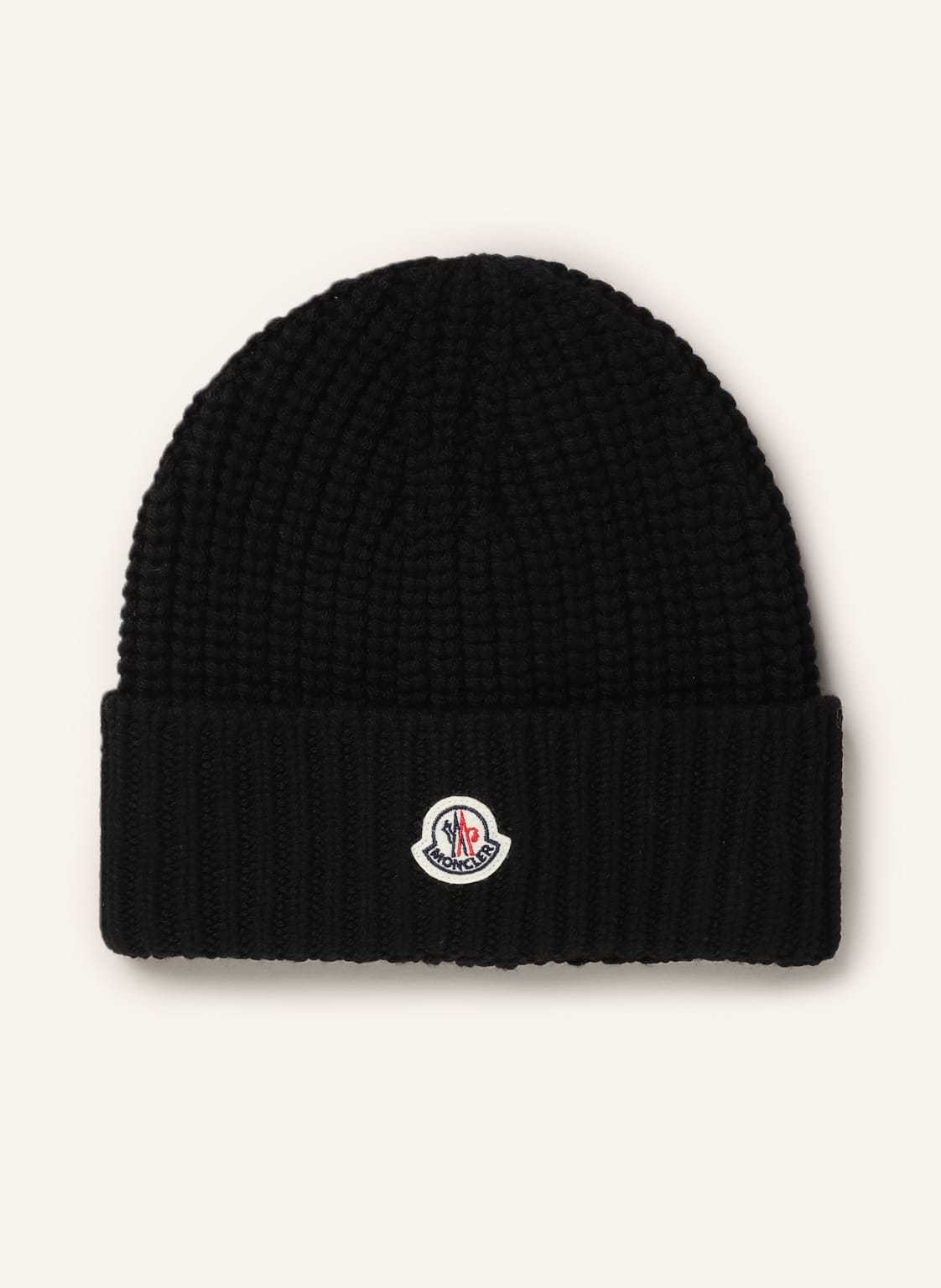 Moncler Mütze schwarz von MONCLER