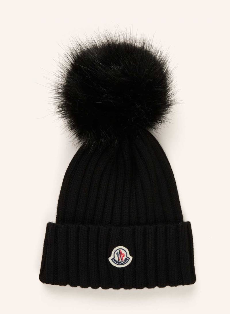 Moncler Mütze schwarz von MONCLER