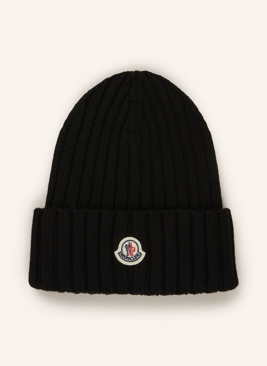 Moncler Mütze schwarz von MONCLER