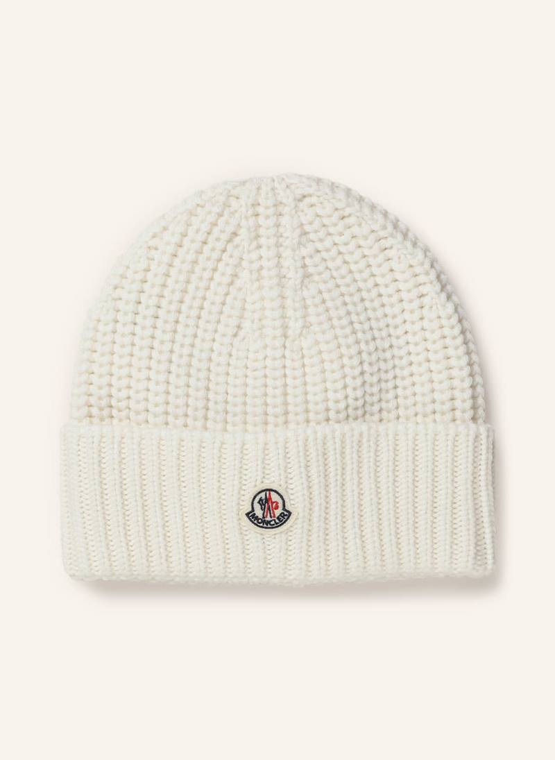 Moncler Mütze weiss von MONCLER