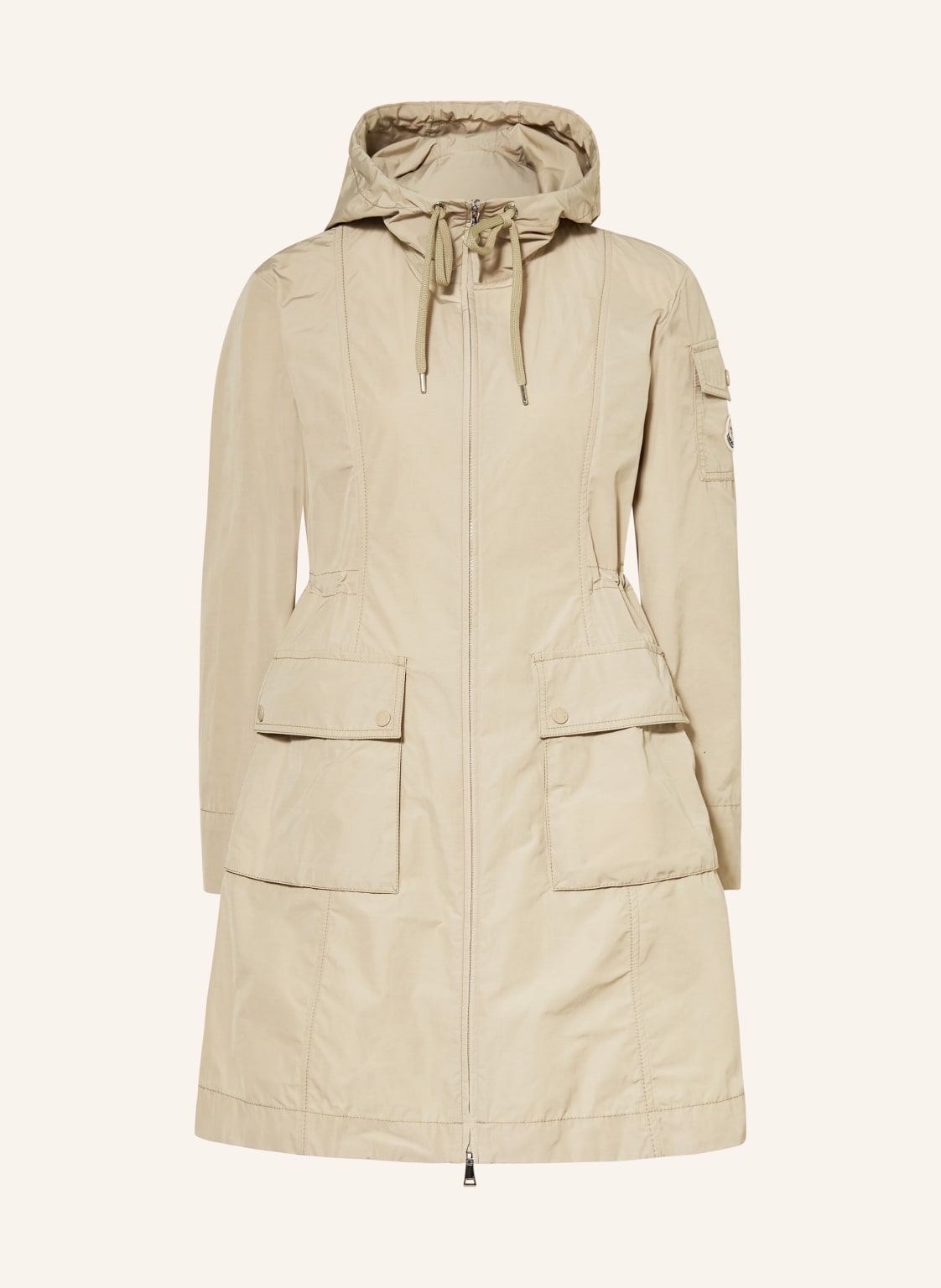 Moncler Parka Laerte beige von MONCLER