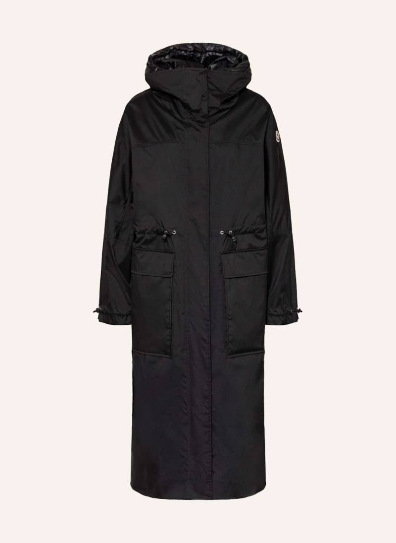 Moncler Parka Magny Mit Abnehmbarer Kapuze schwarz von MONCLER