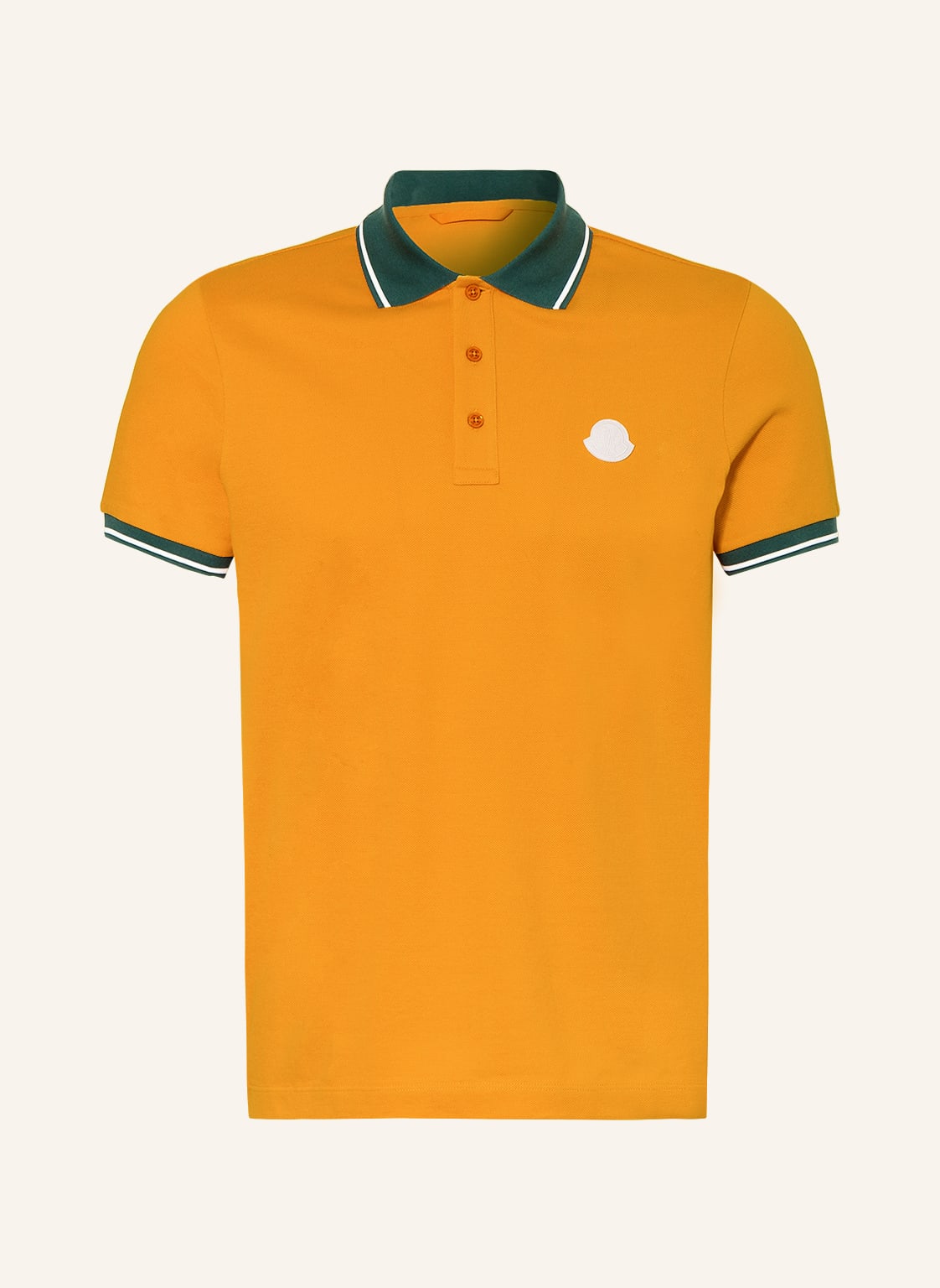 Moncler Piqué-Poloshirt orange von MONCLER