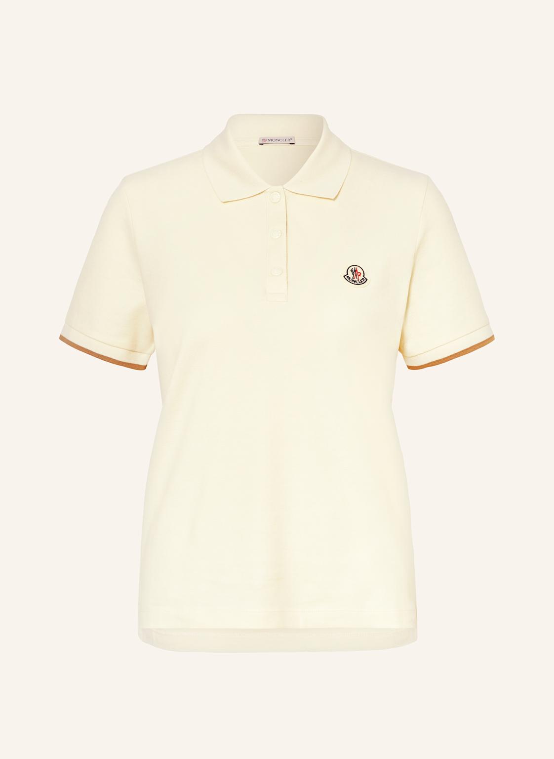 Moncler Piqué-Poloshirt weiss von MONCLER