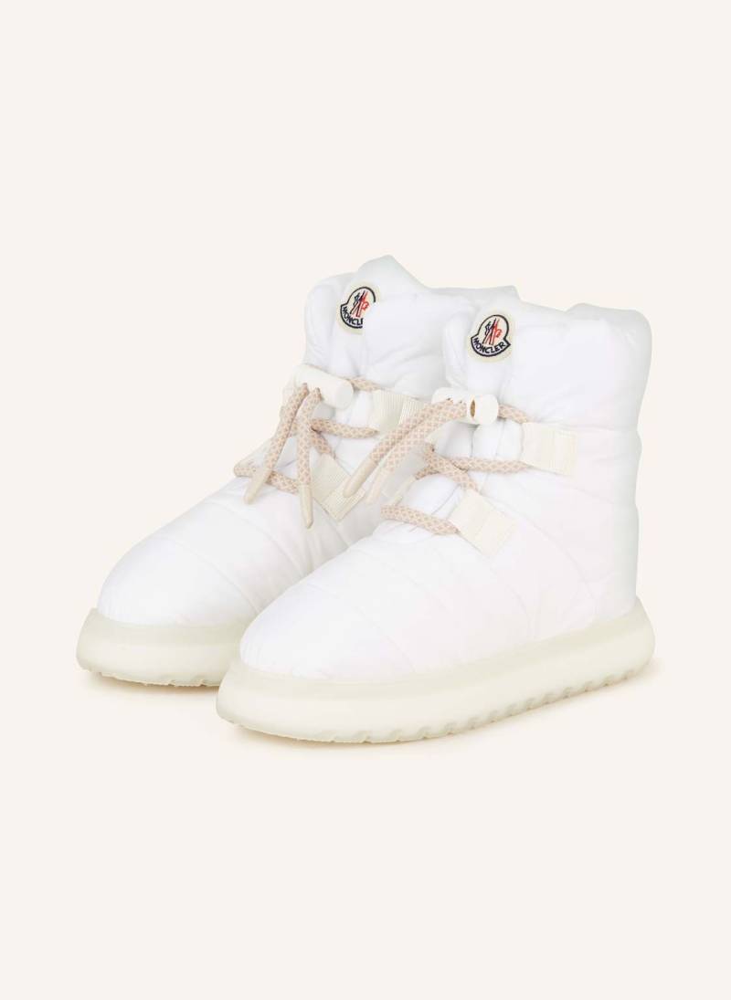 Moncler Plateau-Boots Gaia weiss von MONCLER